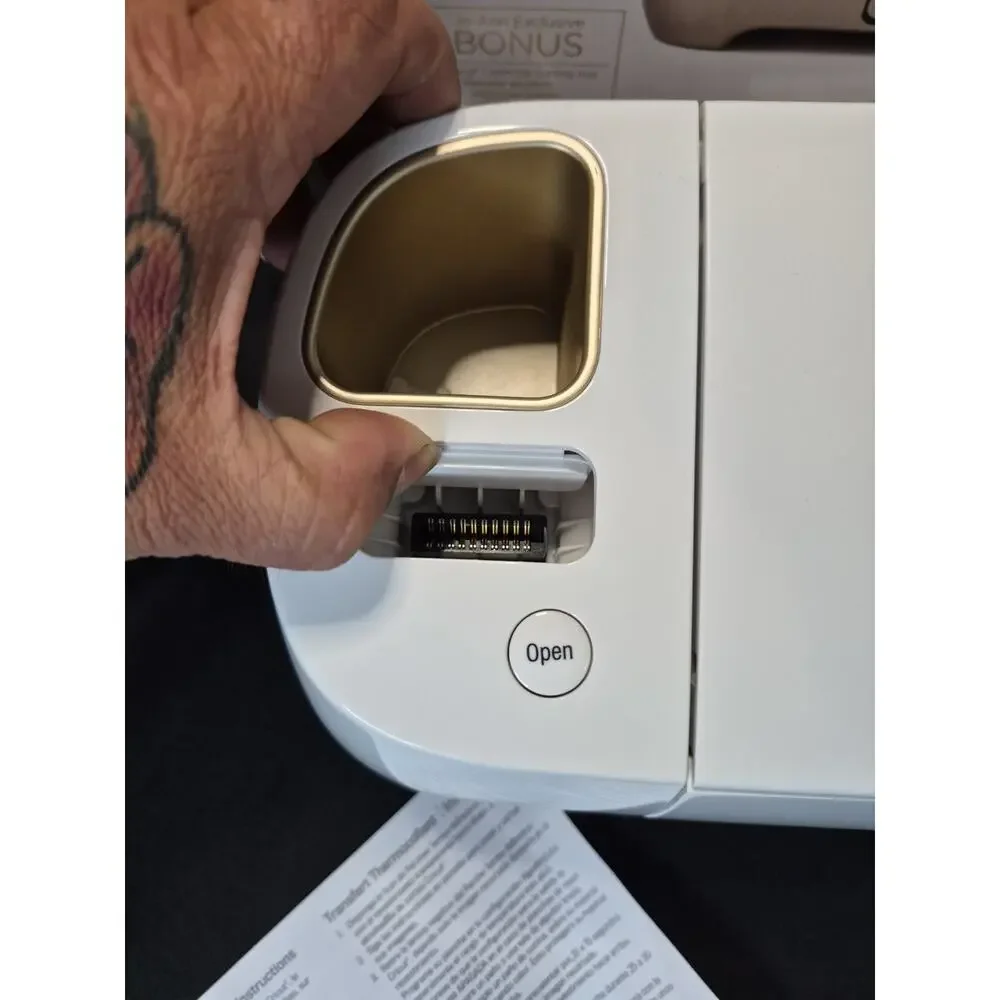 Gold Edition Cricut Explore Air Electronic Die Cutting Machine Sticker AMAZING.